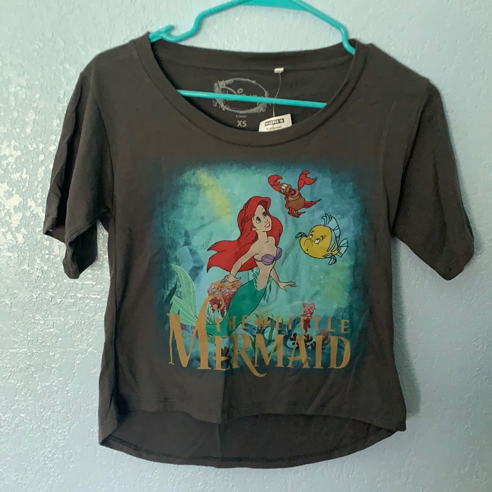 Disney Ariel Crop T-shirt